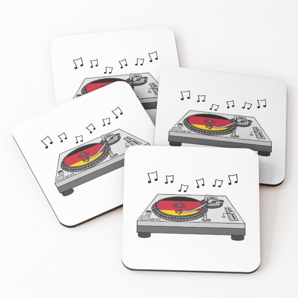 Item preview, DJ German Flag Music Producer Musician Germany designed and sold by doodlerob.