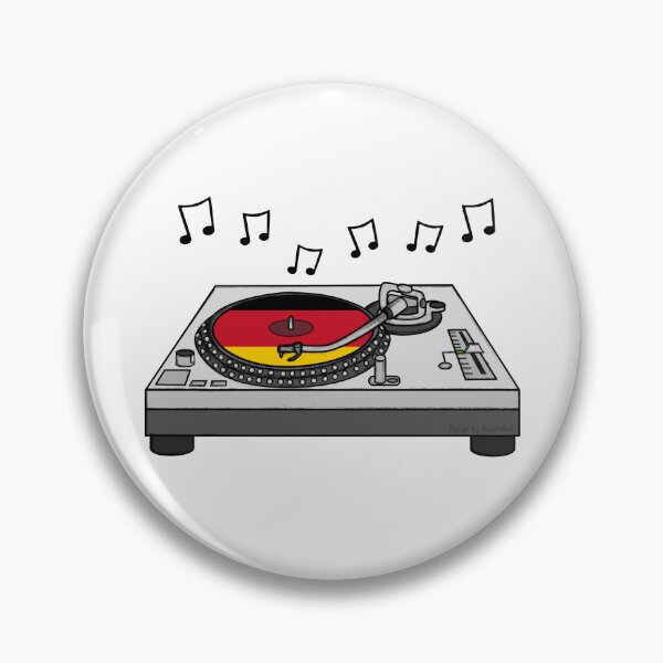 Item preview, DJ German Flag Music Producer Musician Germany designed and sold by doodlerob.