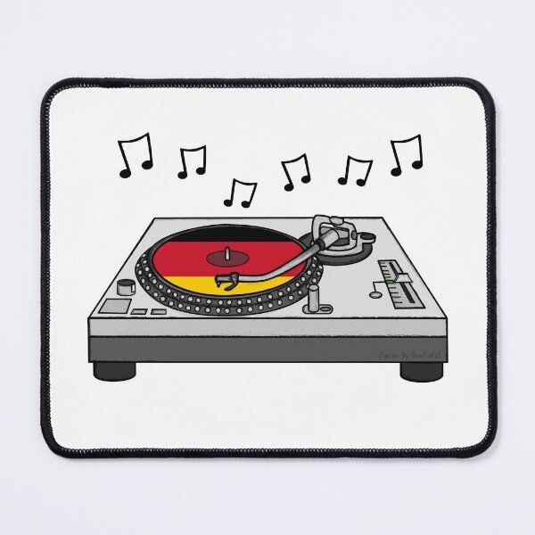 Item preview, DJ German Flag Music Producer Musician Germany designed and sold by doodlerob.