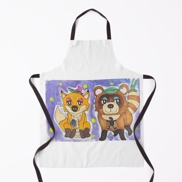 Item preview, Fox and Raccoon designed and sold by AkiCreatures.