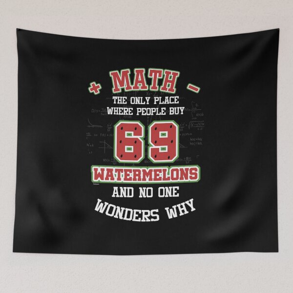 Artikelvorschau, Math 69 Wassermelonen entworfen und verkauft von TomGiantDesigns.