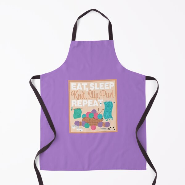 Item preview, Eat Sleep Repeat Knitting - Knitting items - MULTI COLORS designed and sold by StellarFX.