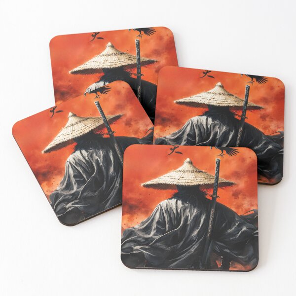 Item preview, Warrior - Chaotic ronin samurai designed and sold by Danh Style.