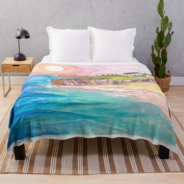 Item preview, Barbados Crane Beach Bliss with Turquoise Waves and Palms designed and sold by artshop77.
