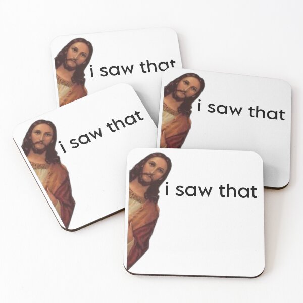 Item preview, Funny jesus i saw that meme designed and sold by vyascreations.