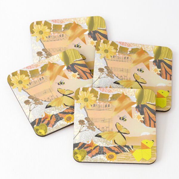 Item preview, Energetic, bright and yellow creative collage designed and sold by Crafternoonswithcarissa.