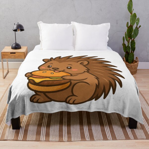 Item preview, Porcupine Eating Giant Hamburger designed and sold by k3rstman1.
