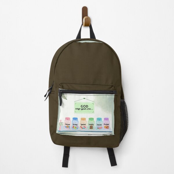 Item preview, Green God Says You Are unique, Strong, Special, Lovely, Chosen, Precious designed and sold by Dailywalker22.