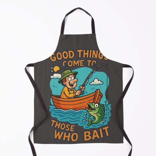 Item preview, Funny Fishing T-Shirt – Good Things Come to Those Who Bait designed and sold by IdolejaArt.