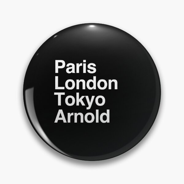 Item preview, Paris London Tokyo Arnold designed and sold by Custom365.
