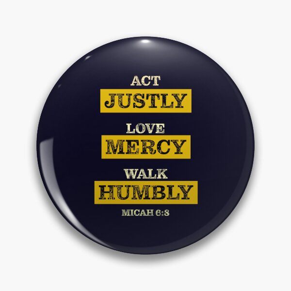 Item preview, Act Justly Love Mercy Walk Humbly – Micah 6:8 | Bible Verse | Series #6 designed and sold by JirehKollezion.