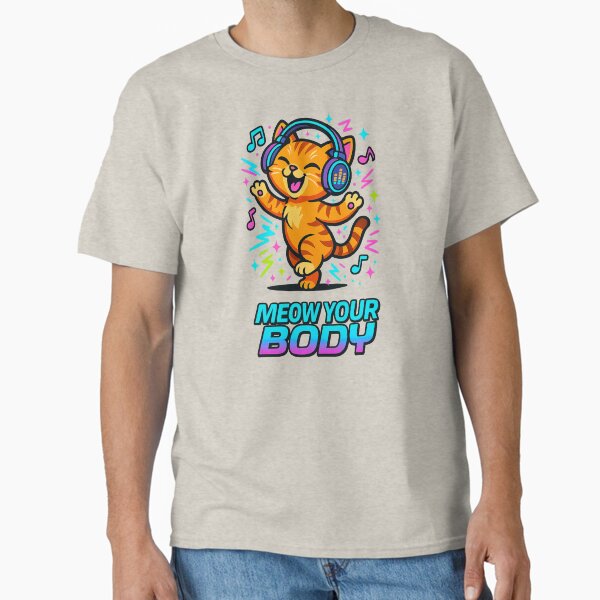 Item preview, Meow Your Body designed and sold by pomidora-art.