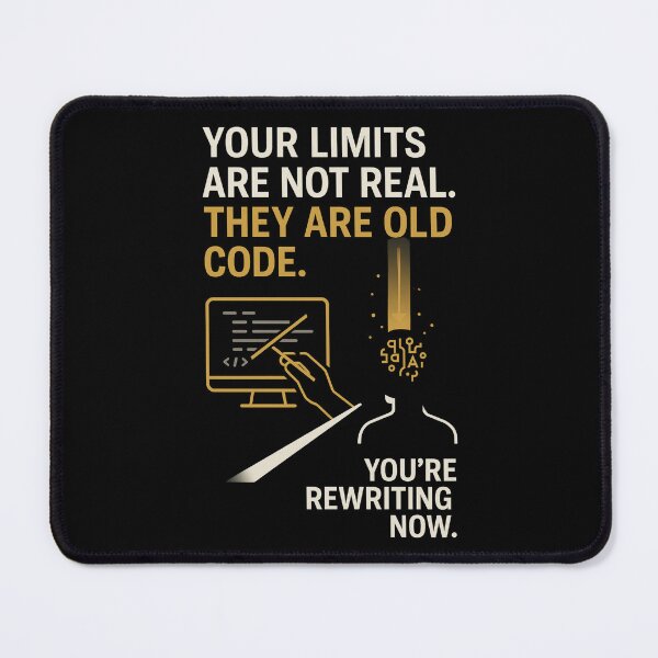 Item preview, Old Code — Rewrite Your Life Minimalist Poster designed and sold by PresentPower.