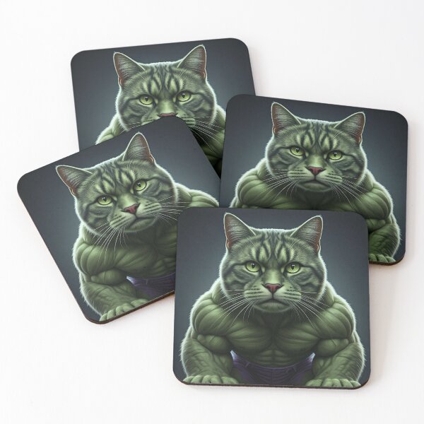 Item preview, Cat as a hulk designed and sold by adiljalgeri.