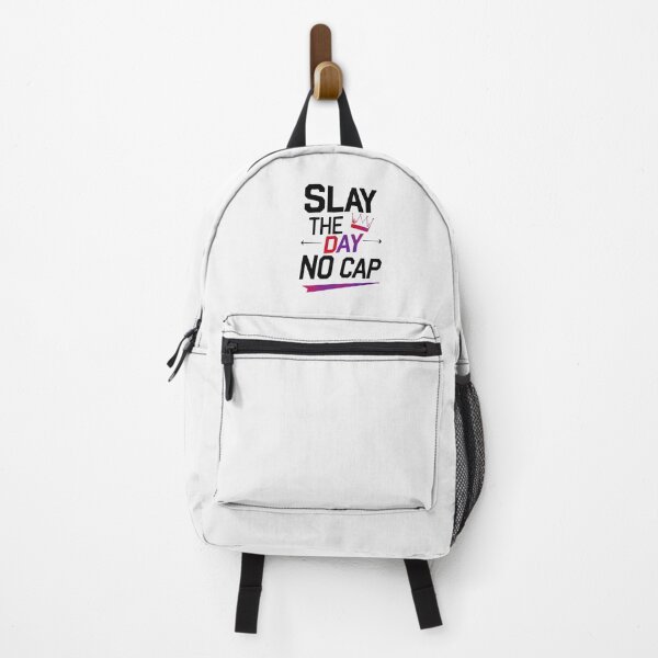 Item preview, Slay The Day No Cap - Empowering Daily Motivation, Modern Slang design designed and sold by QuirkySpark.