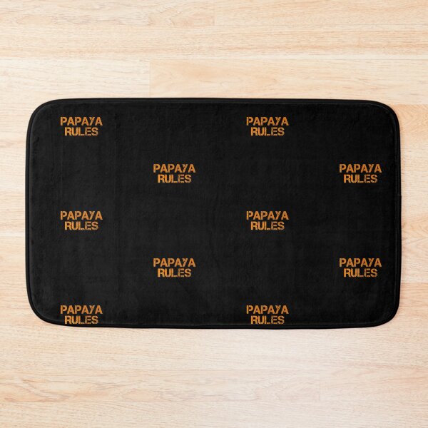 Item preview, Papaya Rules designed and sold by ZooStateofMind.
