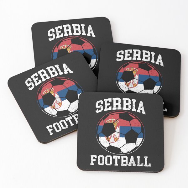 Item preview, SOCCER BALL - SERBIA | Soccer Fans and Teams for Men and Women t-shirt designed and sold by wallsandpatts.