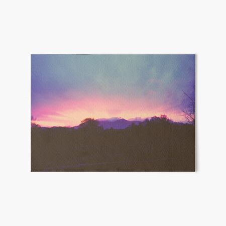 Killarney Sunset Art Board Print
