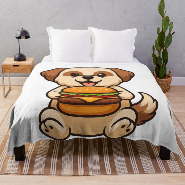 Item preview, Shih Tzu Eating Hamburger designed and sold by k3rstman1.