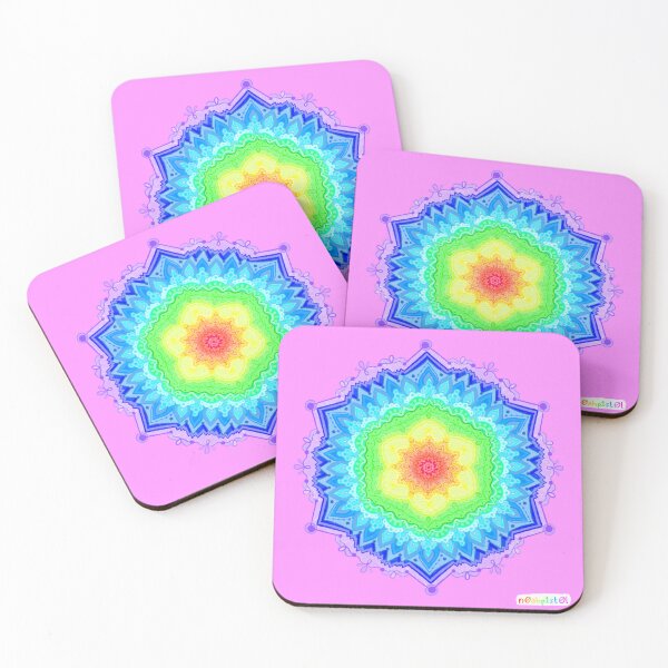 Item preview, Rainbow Pride Mandala designed and sold by n0ahp1st0l.