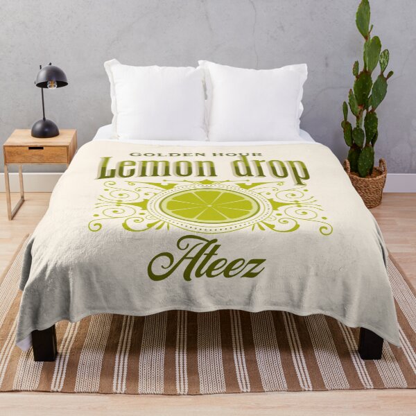Item preview, ATEEZ lemon drop elegant typography atiny Morcaworks designed and sold by Morcawork.