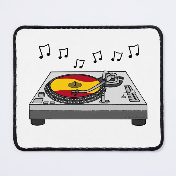 Item preview, DJ Spanish Flag Music Producer Musician Spain designed and sold by doodlerob.