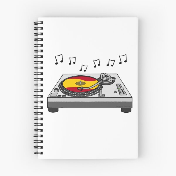 Item preview, DJ Spanish Flag Music Producer Musician Spain designed and sold by doodlerob.