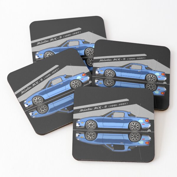 Item preview, Miata - MX-5 NA 1991-1997 (Laguna blue mica) - Pure 90s Roadster Joy designed and sold by Azaziel.