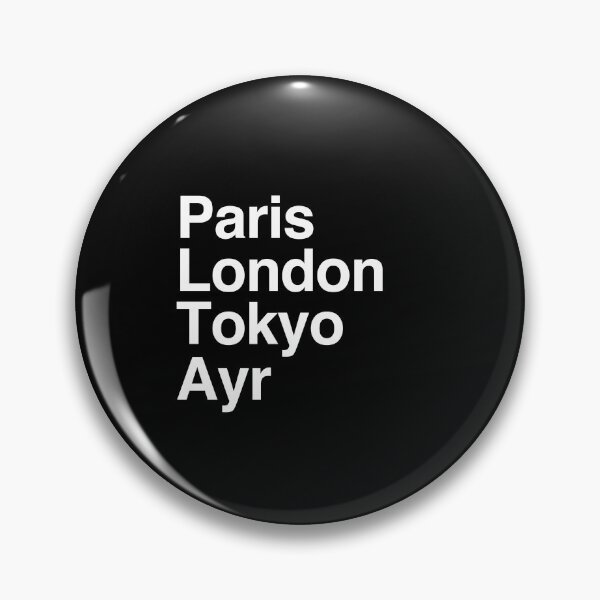 Item preview, Paris London Tokyo Ayr designed and sold by Custom365.