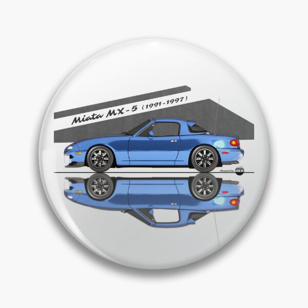 Item preview, Miata - MX-5 NA 1991-1997 (Laguna blue mica) - Pure 90s Roadster Joy designed and sold by Azaziel.