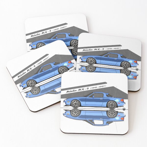 Item preview, Miata - MX-5 NA 1991-1997 (Laguna blue mica) - Pure 90s Roadster Joy designed and sold by Azaziel.