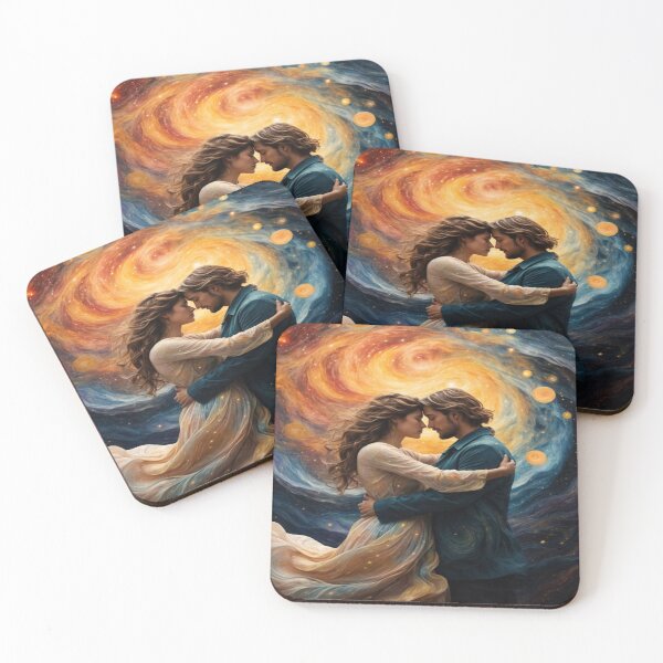 Item preview, Celestial Beings in Space designed and sold by Enchanting Art Vista.