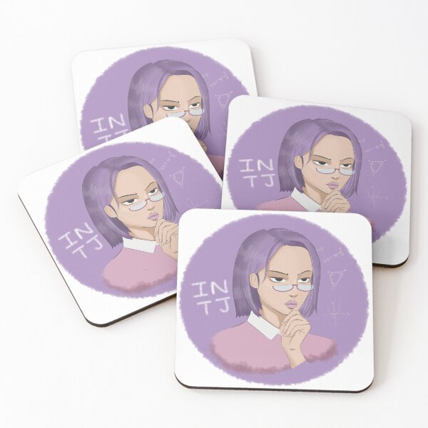 Item preview, INTJ Female Character MBTI designed and sold by Shoeshi Time.