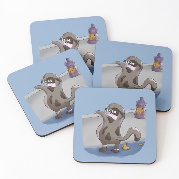 Item preview, Bath Time Crisis designed and sold by Spicy Tomato.