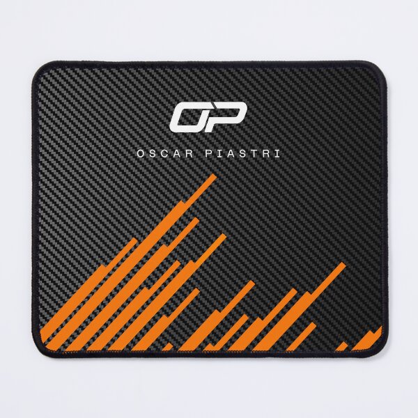 Item preview, F1 2025 Oscar Piastri OP81 carbon fibre Black, blue and orange designed and sold by Pink Polar F1.