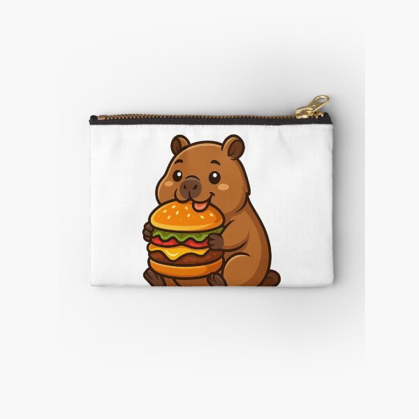Item preview, Capybara Eating Hamburger designed and sold by k3rstman1.
