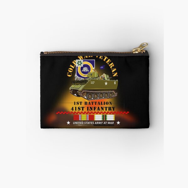 Item preview, Army - Cold War Vet - 1st Bn 41st Infantry - M113 APC  w COLD SVC designed and sold by Military Insignia Products.