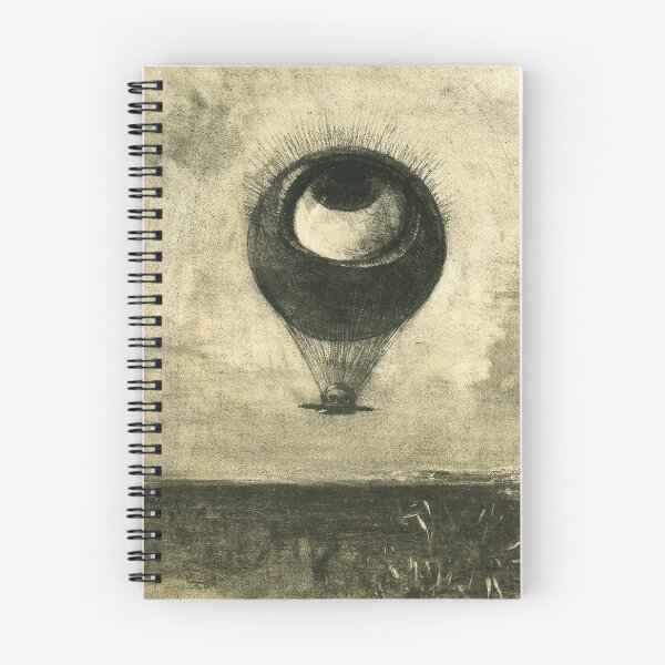 Aperçu de l'œuvre HD Eye-Balloon, par Odilon Redon (1878) Haute définition créée et vendue par MINDTHECHERRY.