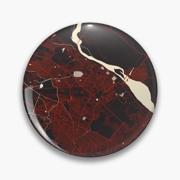 Item preview, Kanpur City Map of Uttar Pradesh, India - Vector designed and sold by deMAP.