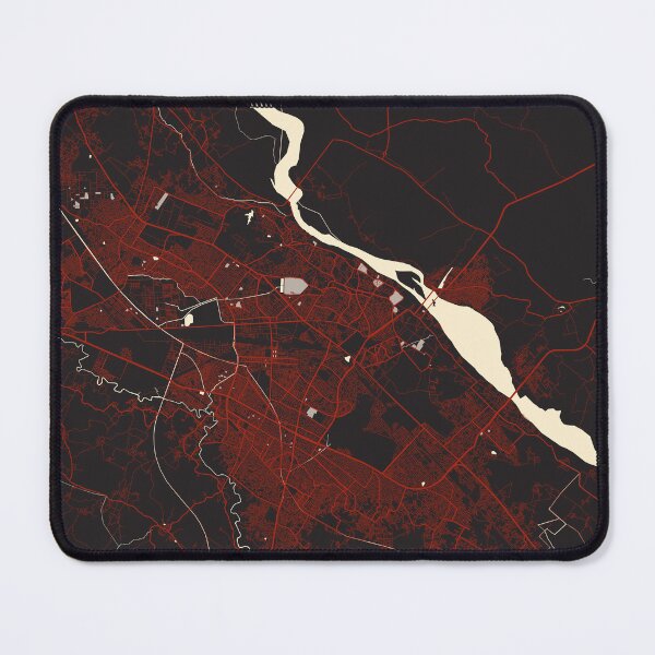 Item preview, Kanpur City Map of Uttar Pradesh, India - Vector designed and sold by deMAP.