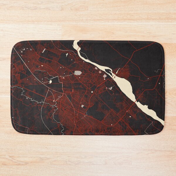 Item preview, Kanpur City Map of Uttar Pradesh, India - Vector designed and sold by deMAP.