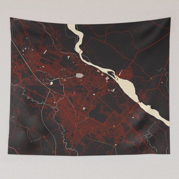 Item preview, Kanpur City Map of Uttar Pradesh, India - Vector designed and sold by deMAP.