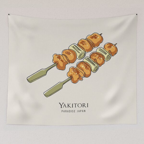Item preview, Yakitori Obsession - Simple Art for Grill Lovers designed and sold by store-wasabi.