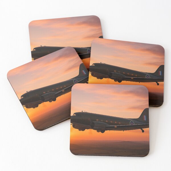 Item preview, Sunset Departure Dakota C-47 in Flight designed and sold by Skyframe Aviation.