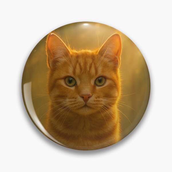 Item preview, Forest Glow – Tabby Cat in Light and Dust designed and sold by HalinaJ.