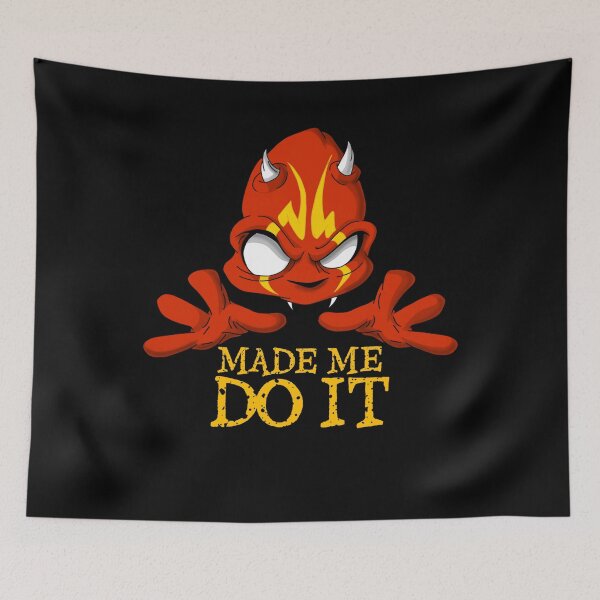 Item preview, The Devil Made Me Do It / Little Devil  designed and sold by TheEndDesign.