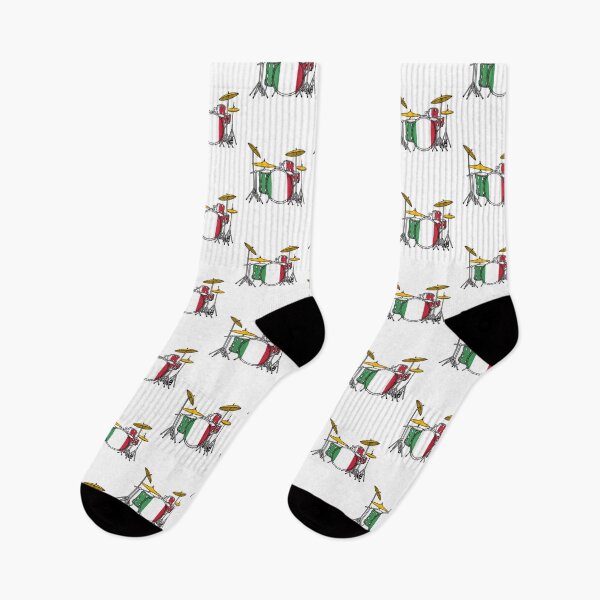Item preview, Drum Kit Italian Flag Drummer Musician Italy designed and sold by doodlerob.