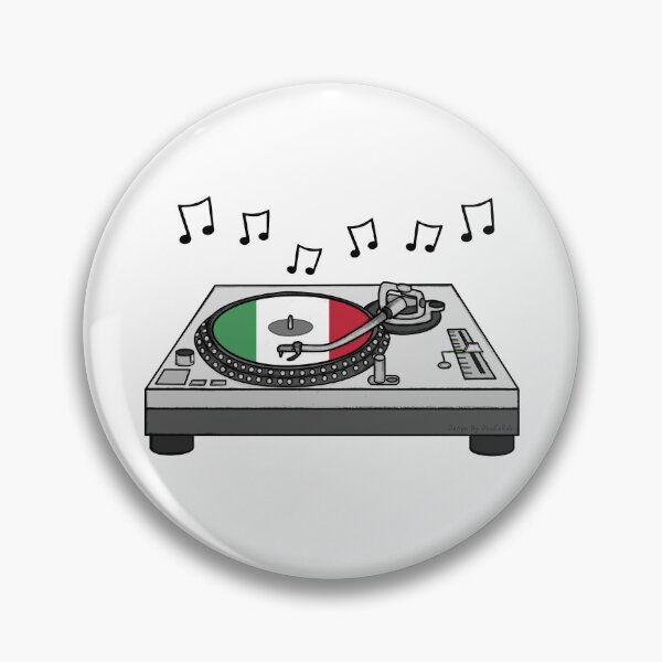Item preview, DJ Italian Flag Music Producer Musician Italy designed and sold by doodlerob.