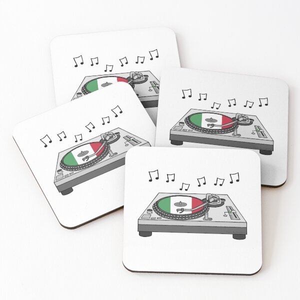 Item preview, DJ Italian Flag Music Producer Musician Italy designed and sold by doodlerob.