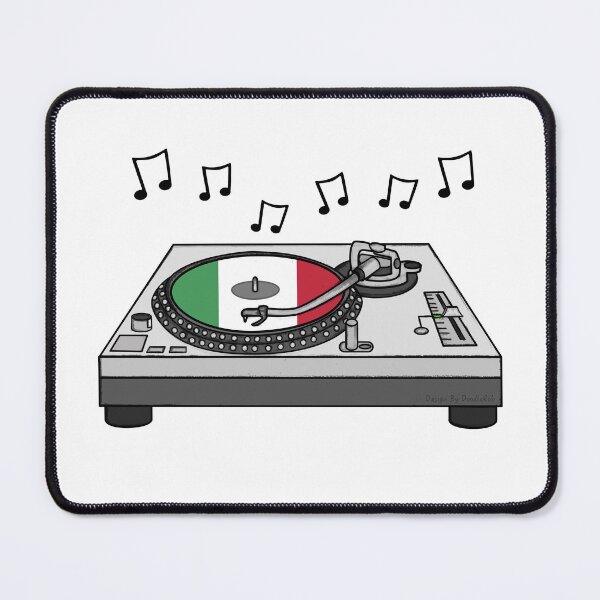 Item preview, DJ Italian Flag Music Producer Musician Italy designed and sold by doodlerob.